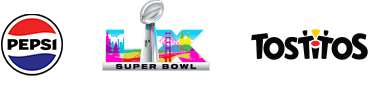 Pepsi, Superbowl, Tostitos Logos